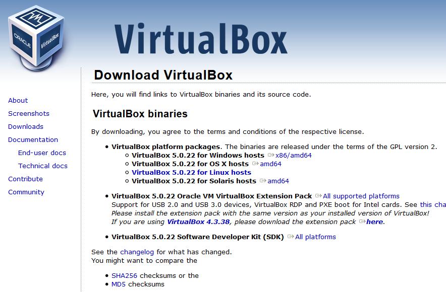 virtualbox-dl